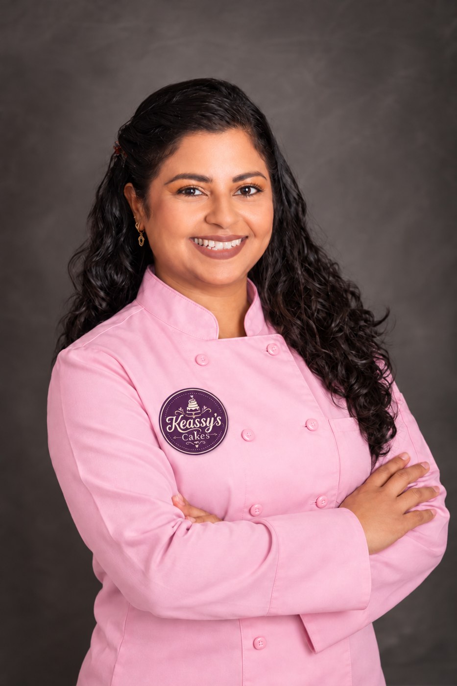Keassy Fernandez, owner, baker and cake decorator of Keassy’s Cakes